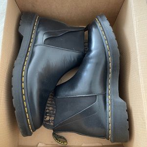 Bianca pointed Dr. Martens  ankle boots